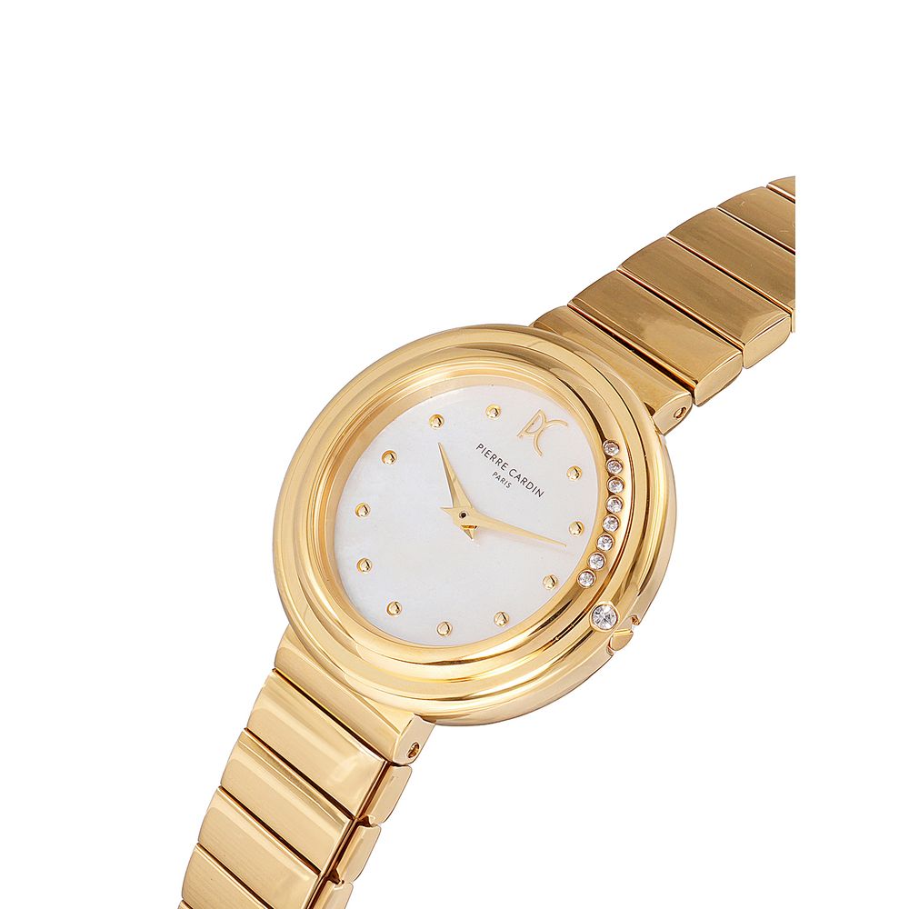 Pierre Cardin Gold Stainless Steel Dress Watch Secondary image