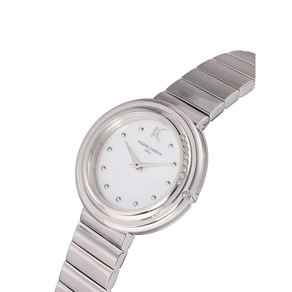 Pierre Cardin Gray Stainless Steel Dress Watch Secondary image