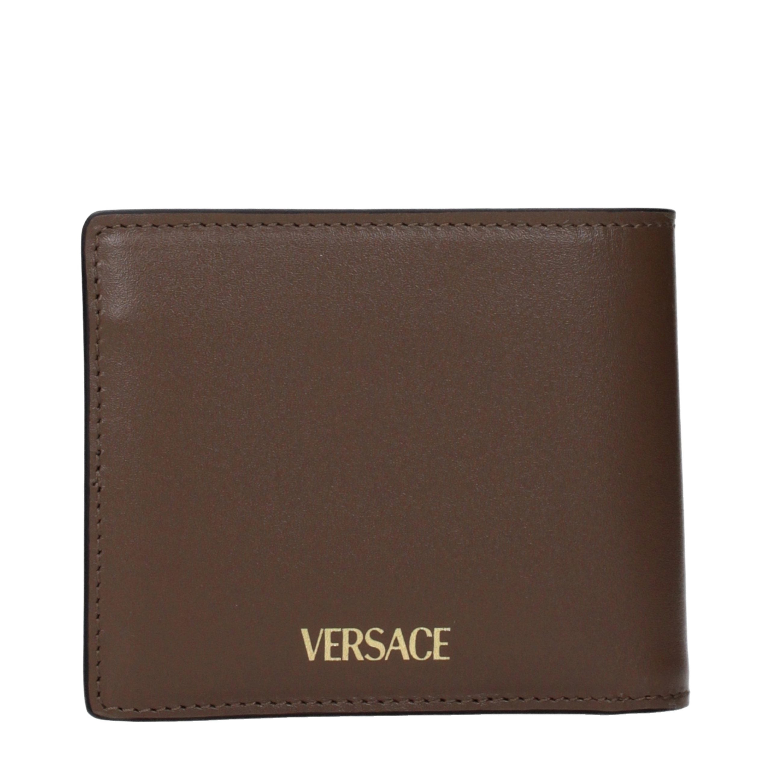 Versace Brown Leather Wallet Secondary image