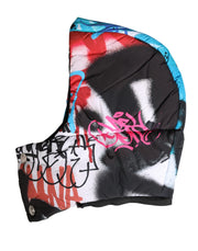 Dolce & Gabbana Multicolor Graffiti Whole Head Wrap Capello Hat for Men