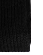Dolce & Gabbana Black Cashmere Knitted Men Neck Warmer One Size Scarf