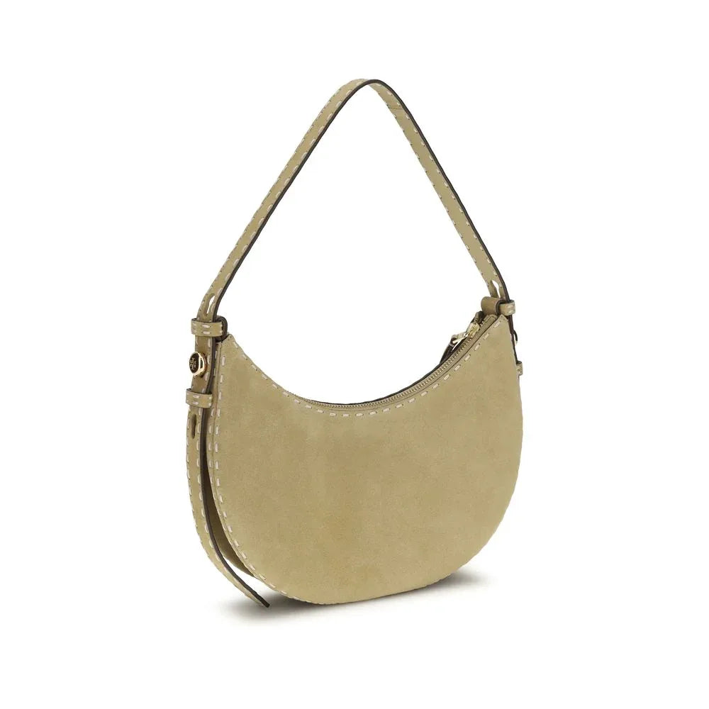 Tory Burch Beige Calf Leather Bos Taurus Shoulder Bag - Zachava