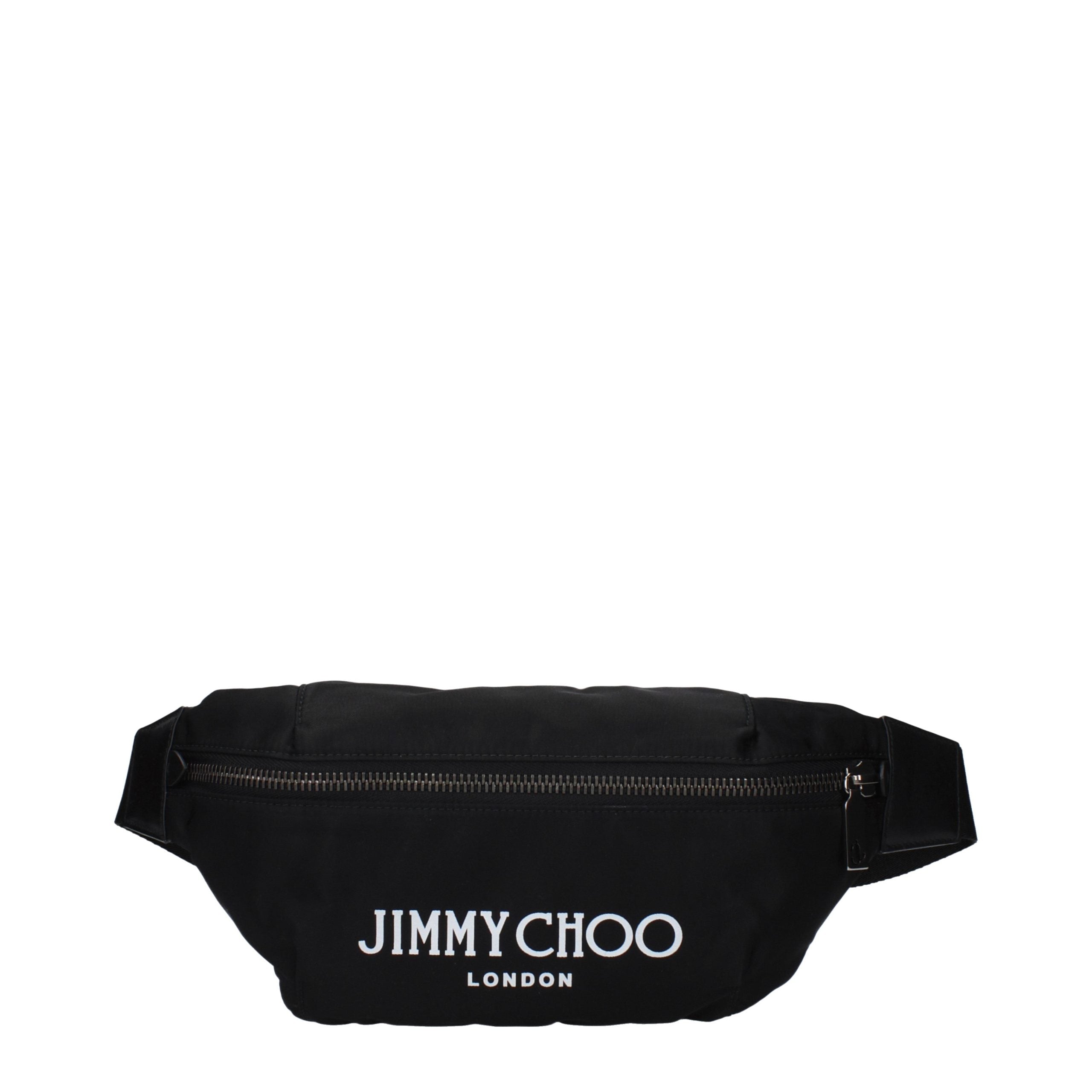 Jimmy Choo Black Fabric Backpack Main image