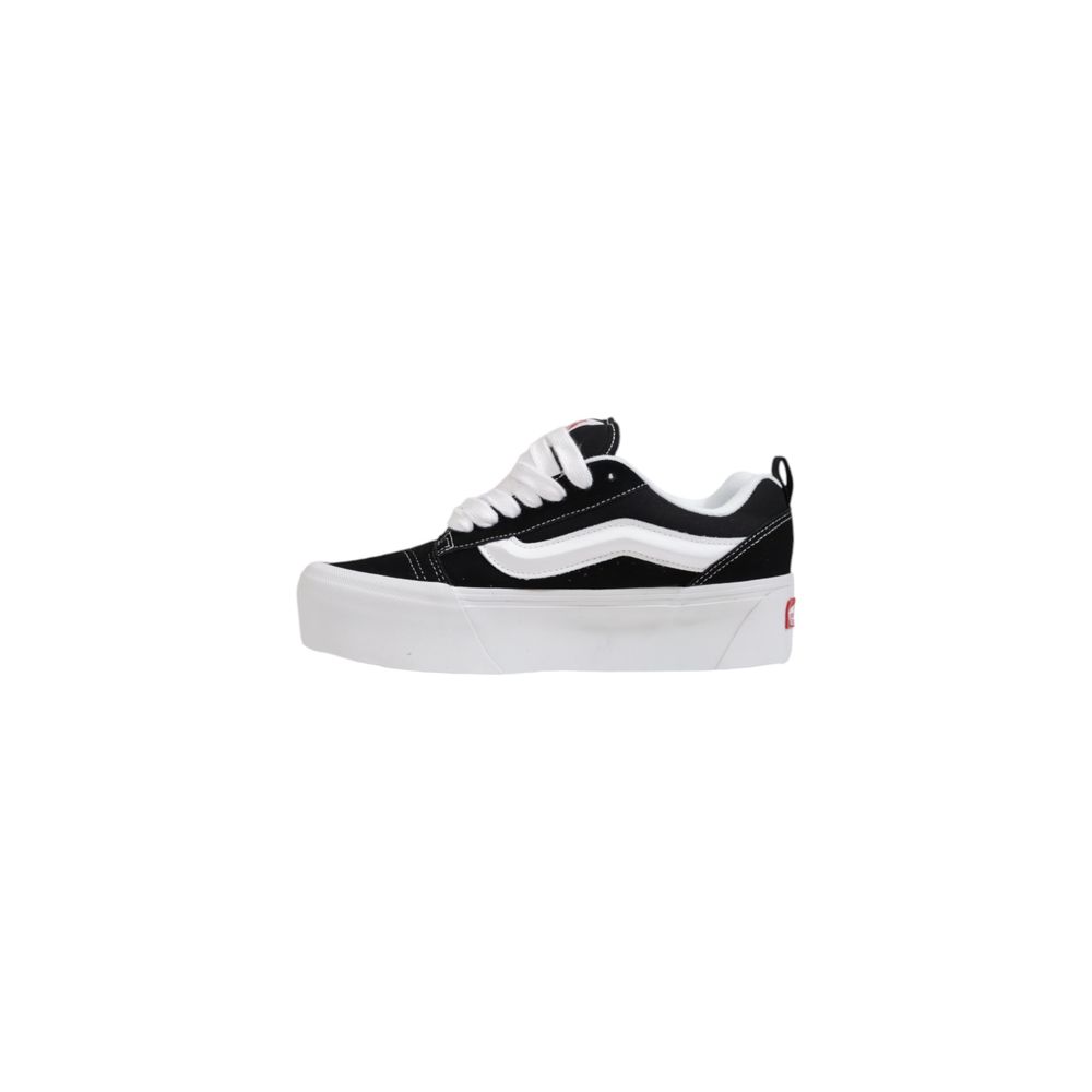 Vans Black And White Suede Leather Chunky Sneakers