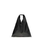 MM6 Black Polyethylene Handbag