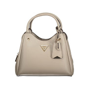 Guess Jeans Grigio Poliuretano Women Handbag