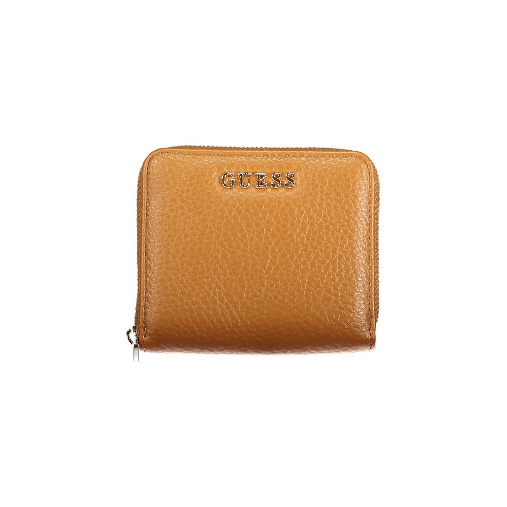 Guess Jeans Marrone Poliuretano Female Wallet