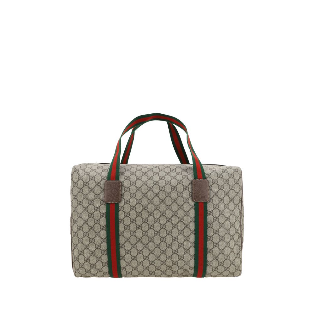Gucci Brown Polyethylene Luggage And Travel