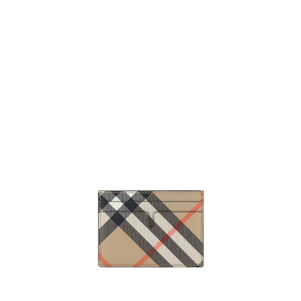 Burberry Beige Cotton Cardholder Main image