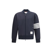 Thom Browne Blue Viscose Bomber