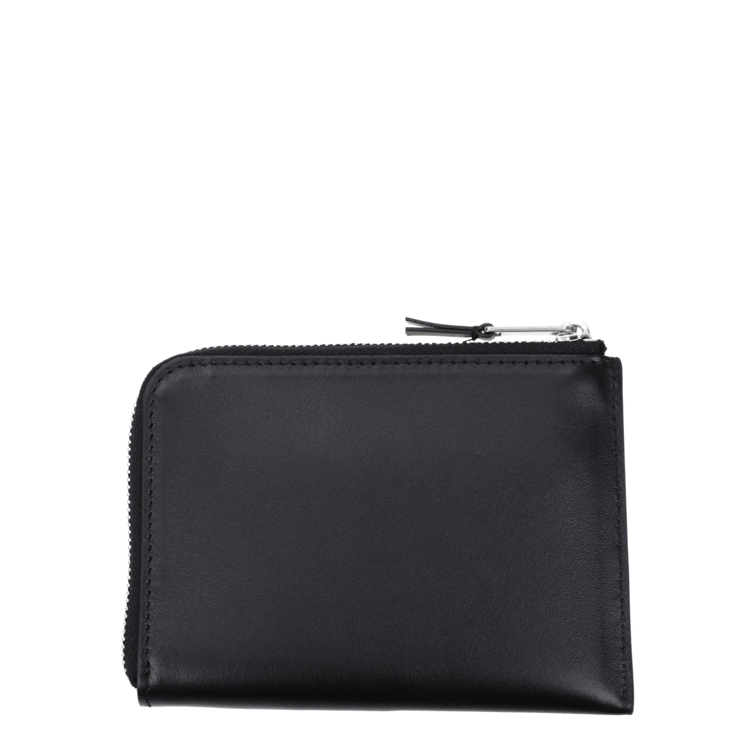 Palm Angels Black Leather Cardholder - Zachava