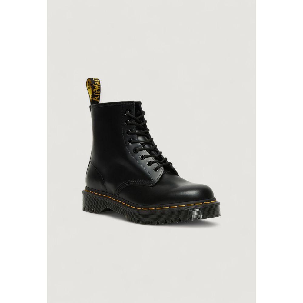 Dr. Martens Black Leather Lace-Up Boots for Women
