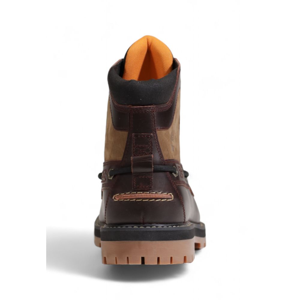 Timberland Brown Bio Based Fabric Lace-Up Boots