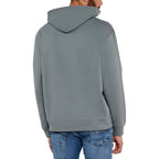 Calvin Klein Jeans Gray Cotton Hoodie