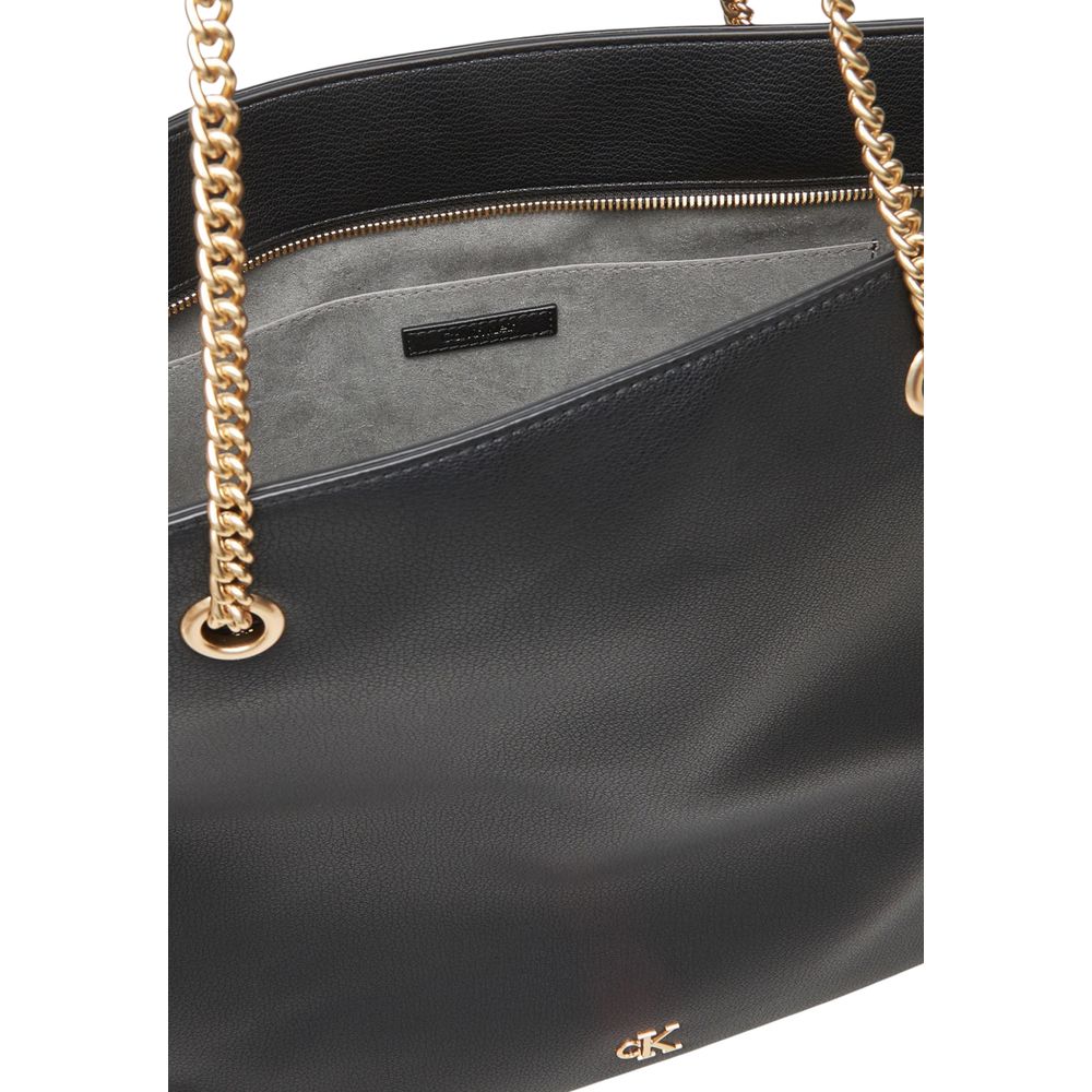 Calvin Klein Black Polyethylene Handbag