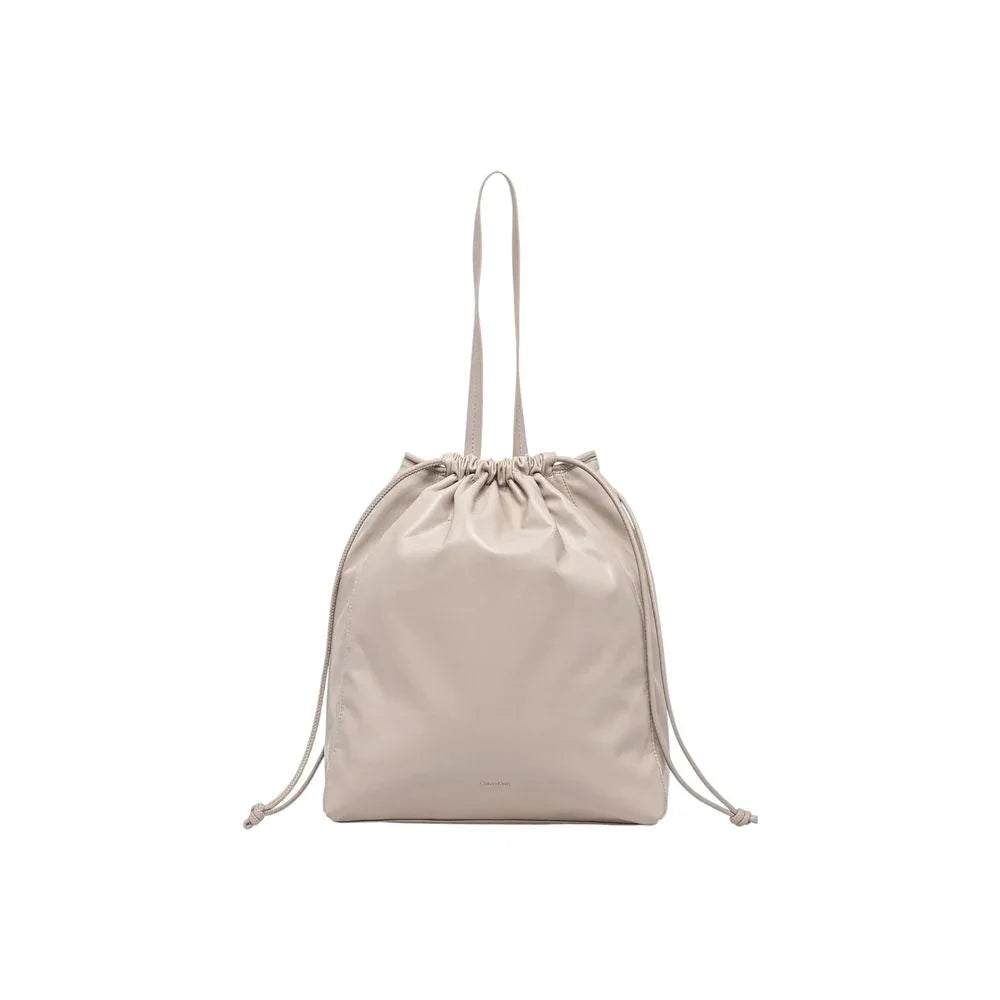 Calvin Klein Beige Polyethylene Handbag - Zachava
