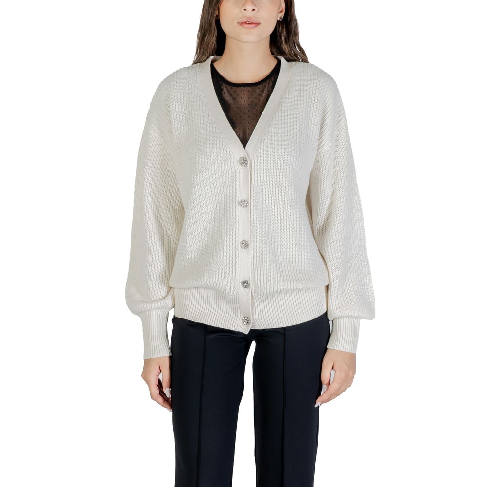 Guess Cream Cotton Cardigan