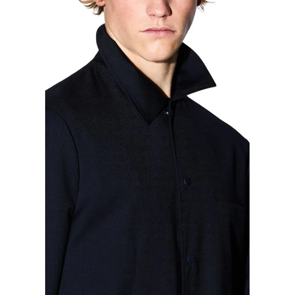 Armani Exchange Black Polyester Blazer - Zachava