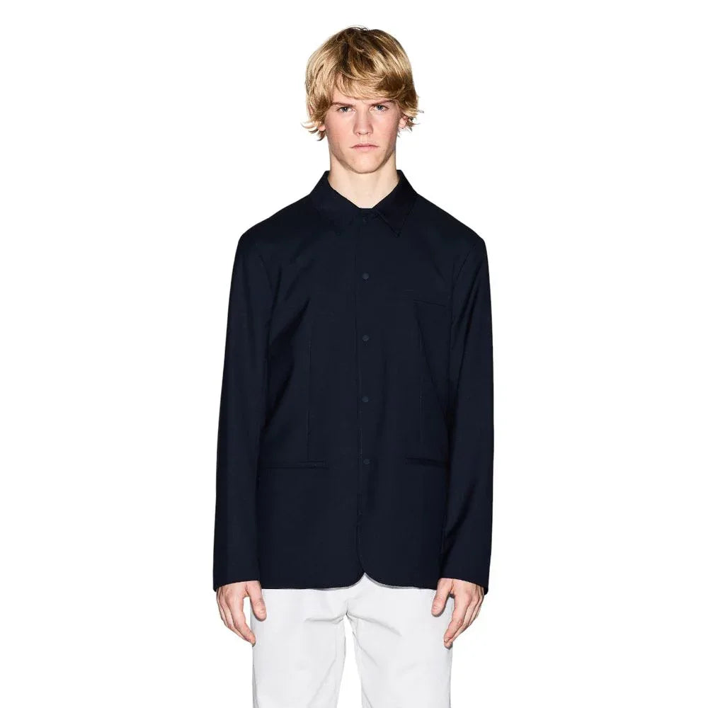 Armani Exchange Black Polyester Blazer - Zachava