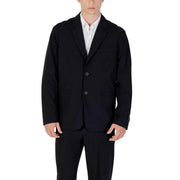 Armani Exchange Black Lyocell Blazer - Zachava