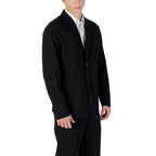 Armani Exchange Black Lyocell Blazer