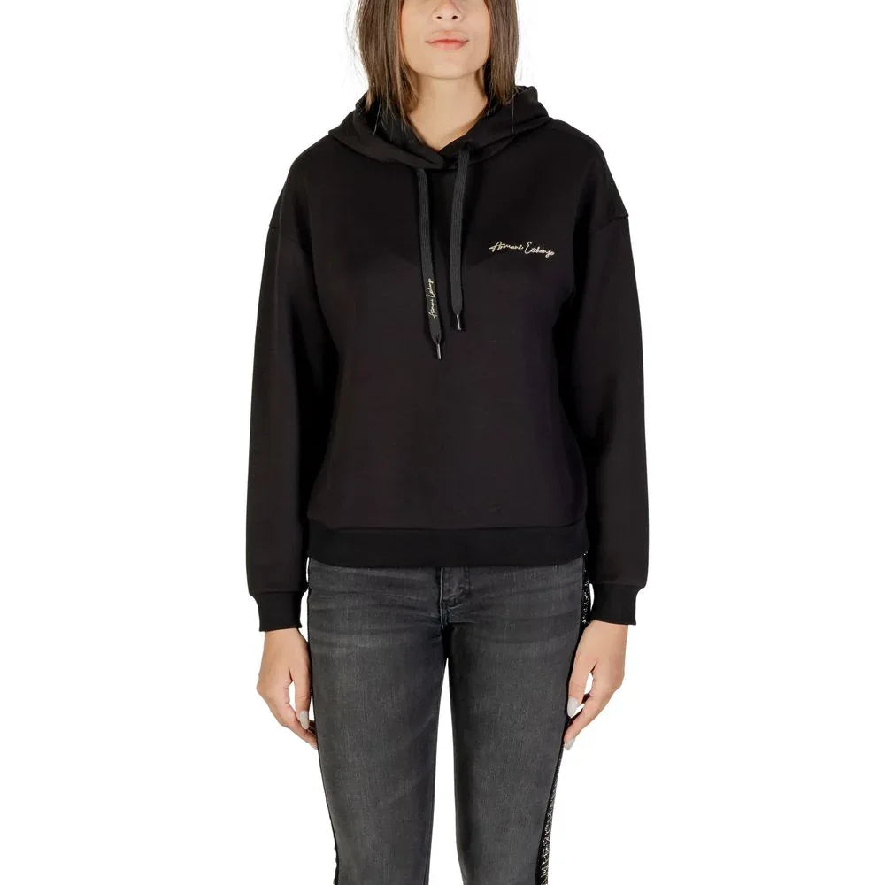 Armani Exchange Bicolor Viscose Hoodie - Zachava