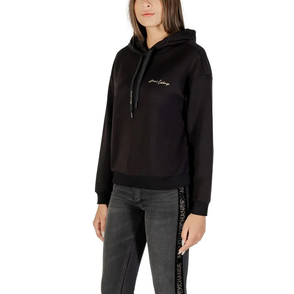 Armani Exchange Bicolor Viscose Hoodie - Zachava