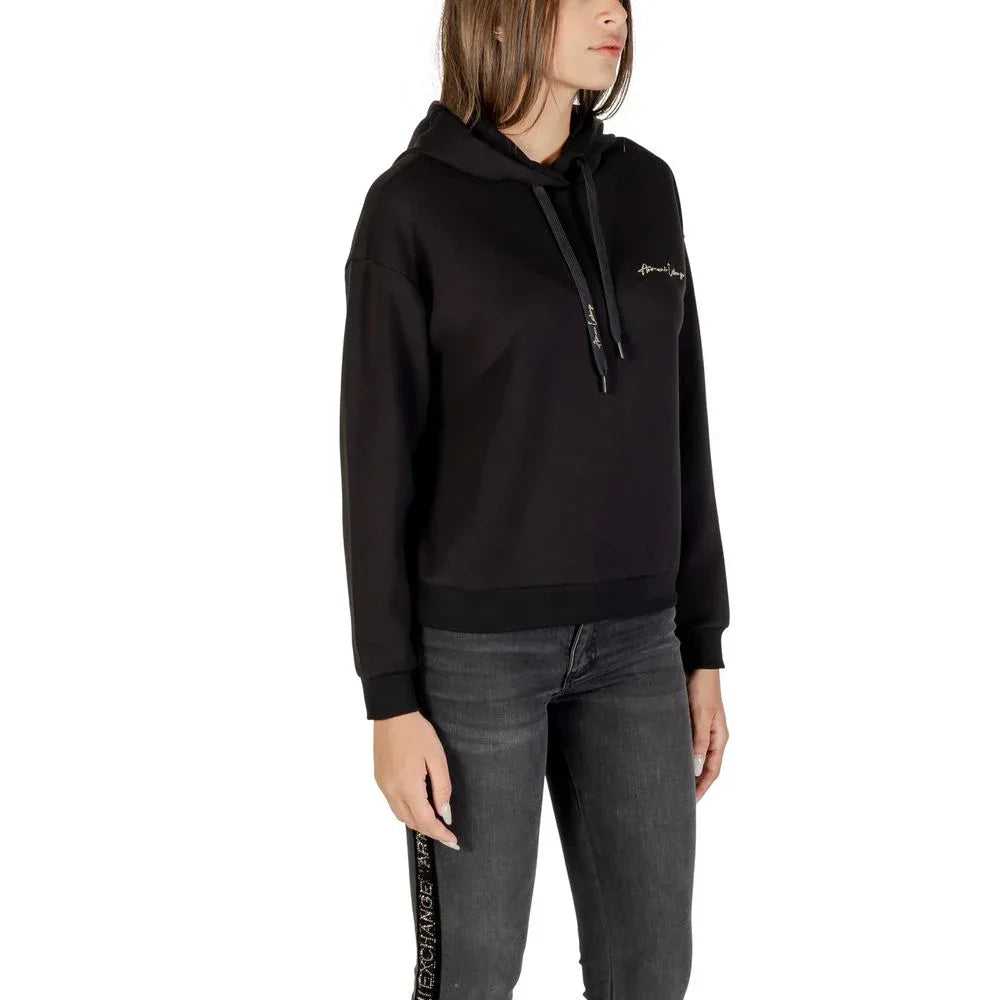 Armani Exchange Bicolor Viscose Hoodie - Zachava