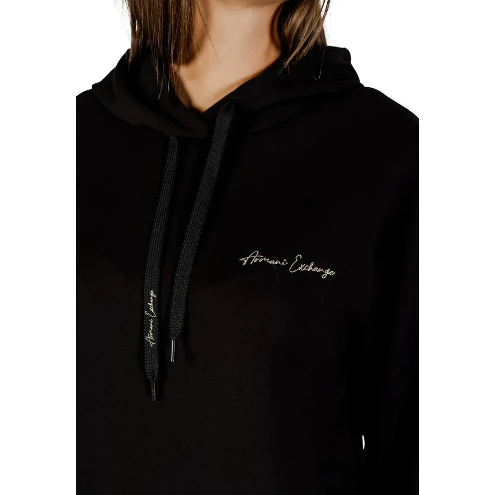 Armani Exchange Bicolor Viscose Hoodie - Zachava