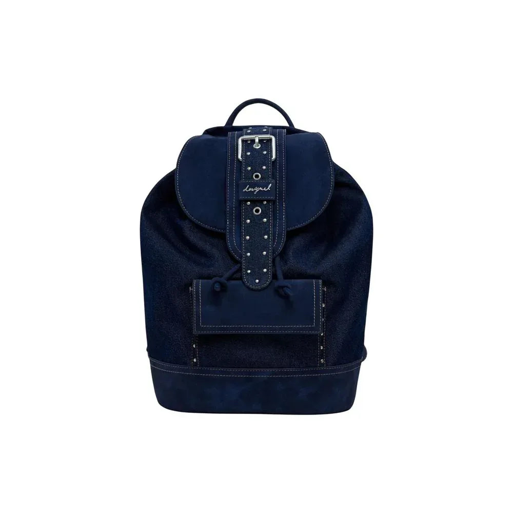 Desigual Blue Polyethylene Backpack - Zachava