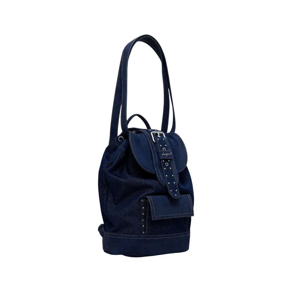 Desigual Blue Polyethylene Backpack - Zachava