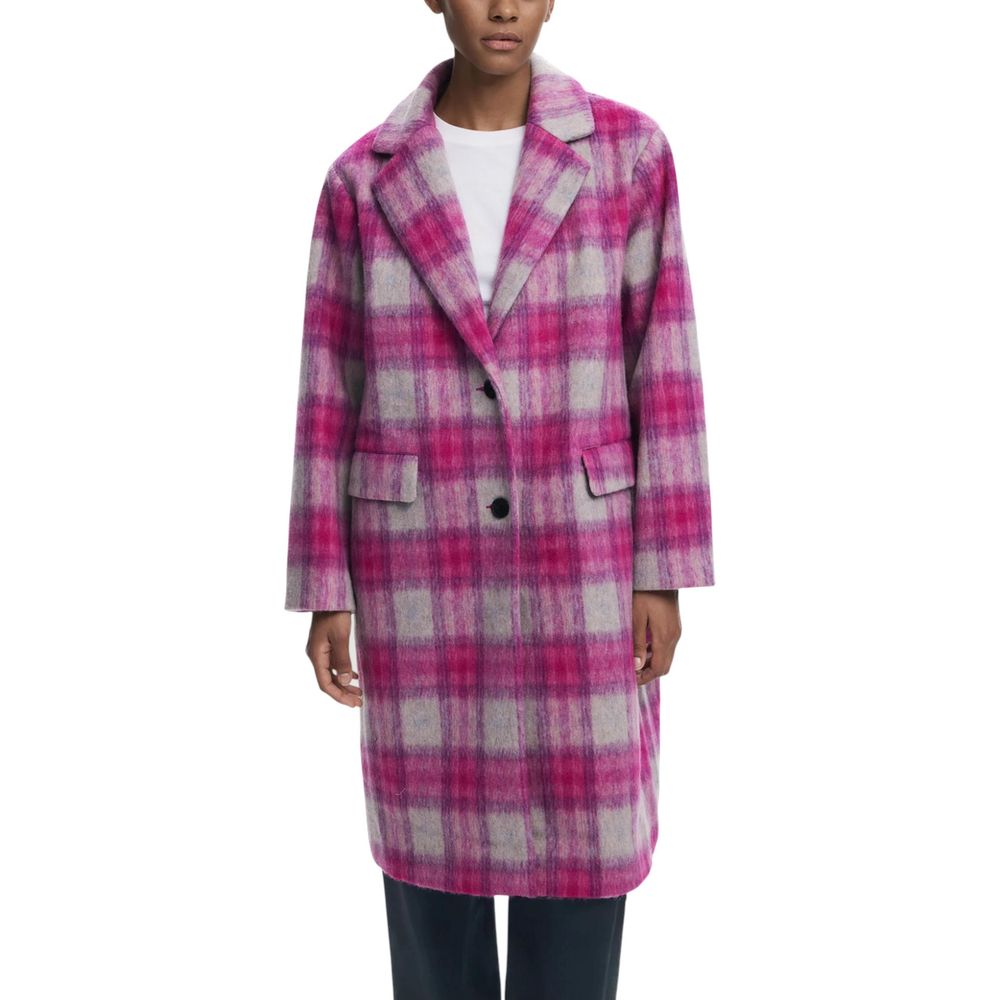 Desigual Multicolor Polyester Coat