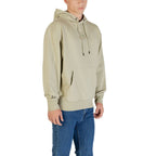 Hugo Boss Green Cotton Hoodie