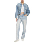 Calvin Klein Jeans Light Blue Cotton Denim Jacket