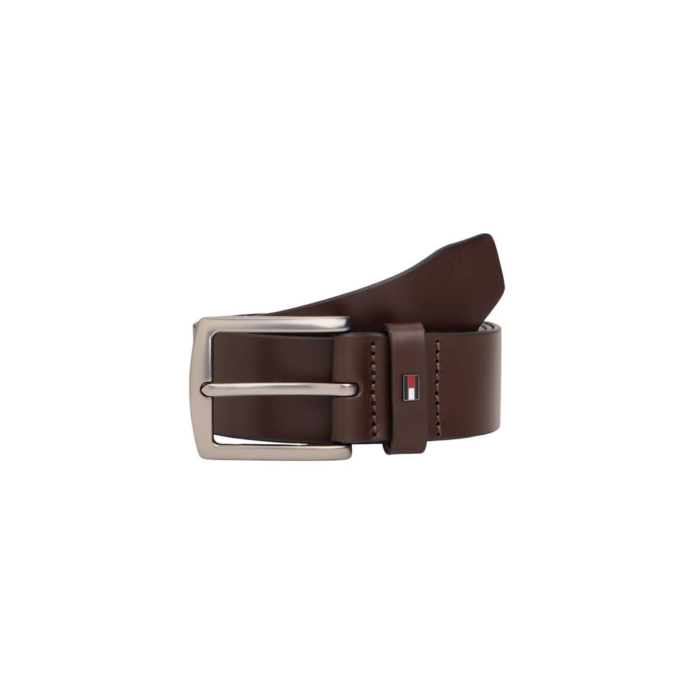 Tommy Hilfiger Brown Leather Regular Belt