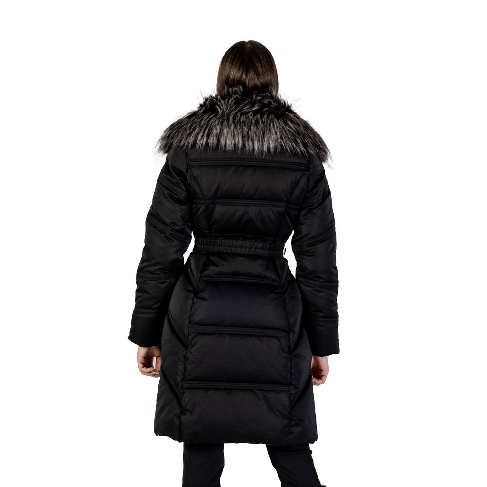 Guess Black Cotton Coat Guess