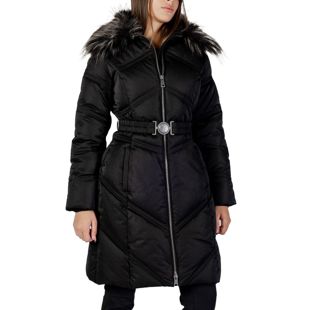 Guess Black Cotton Coat Guess