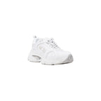 Guess White Polyester Chunky Sneakers