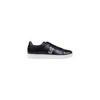 EA7 Emporio Armani Black And White Leather Sneakers
