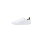 EA7 Emporio Armani White Leather Low Top Sneakers