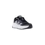 EA7 Emporio Armani Black And White Polyester Athletic Sneakers