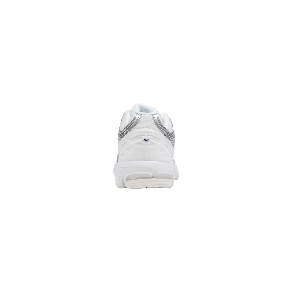 New Balance White Synthetic Athletic Sneakers