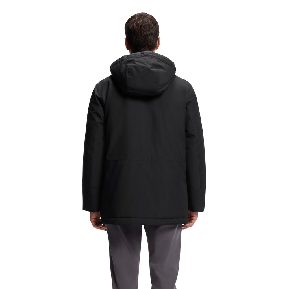 Hugo Boss Black Polyester Full-Length Jacket Secondary image