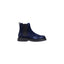 Calvin Klein Jeans Blue Suede Leather Chelsea Boots