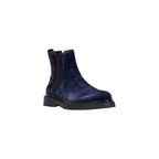 Calvin Klein Jeans Blue Suede Leather Chelsea Boots