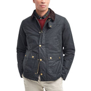 Barbour Gray Cotton Full-Length Jacket