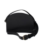 A.P.C. Black Leather Crossbody Bag