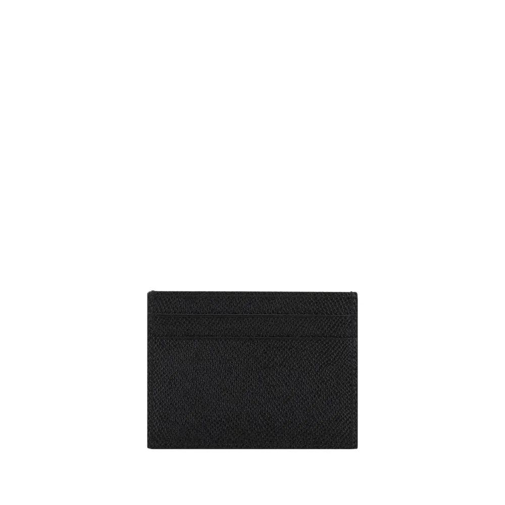 Dolce & Gabbana Black Calf Leather Bos Taurus Wallet - Zachava