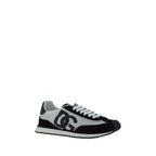 Dolce & Gabbana White Fabric Athletic Sneakers