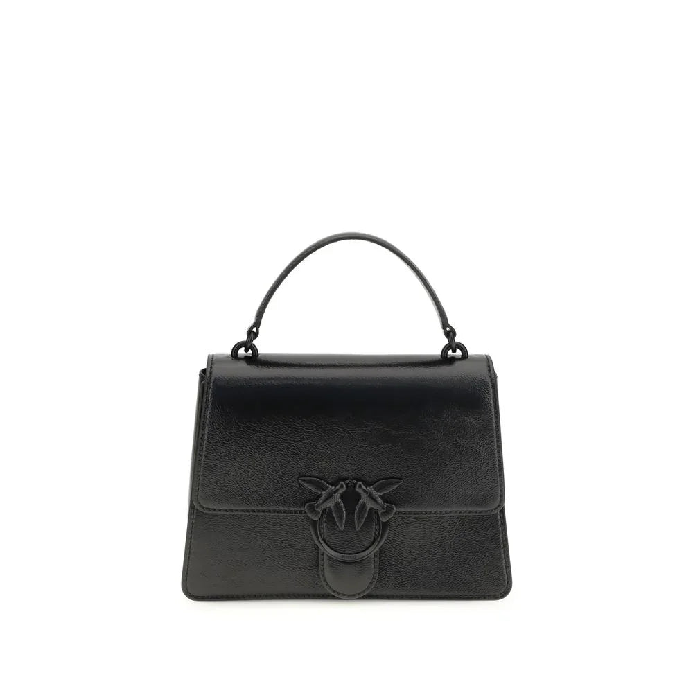 PINKO Black Lamb Ovis Aries Aries Handbag - Zachava